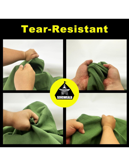 Lona Pesada Resistente al Agua 3.05x3.05m 16oz Verde SHENZHE
