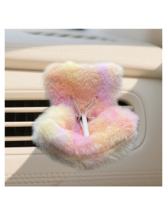 Asiento para Auto Pop Mart Labubu 15cm/17cm Amarillo-Rosa