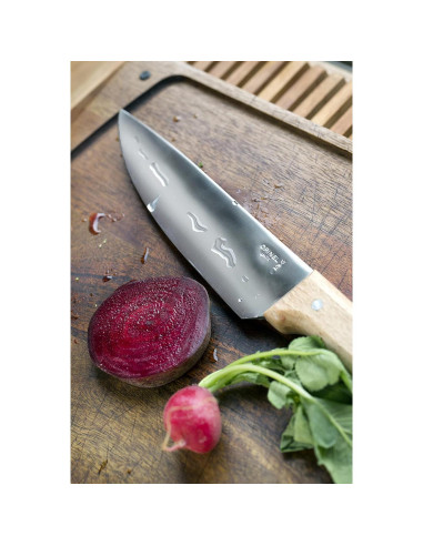 Cuchillo de Chef Opinel 20 cm Acero Inoxidable y Madera