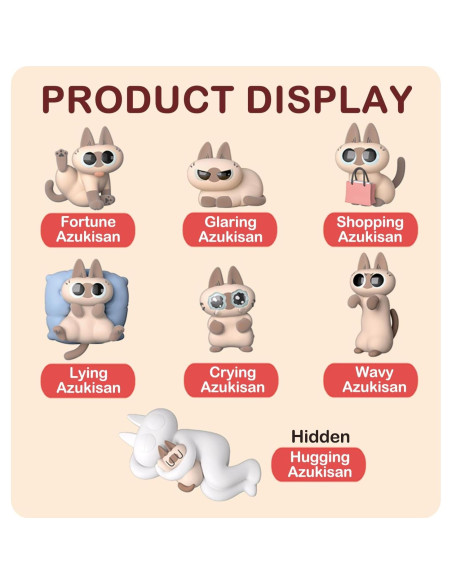 Caja Sorpresa Nobeko Azukisan Serie Diaria 2 - 1 Figura Coleccionable