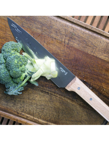 Cuchillo de Chef Opinel 20 cm Acero Inoxidable y Madera