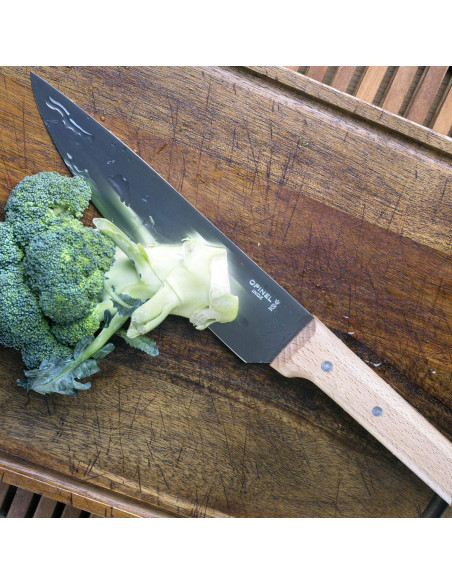 Cuchillo de Chef Opinel 20 cm Acero Inoxidable y Madera