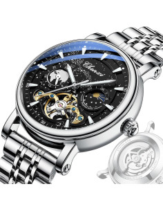 Reloj Automático LOREO 8872 Hombre Acero Inoxidable 44mm 2