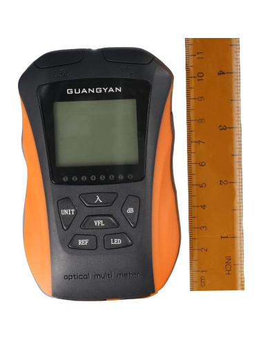 Medidor de Potencia de Fibra Óptica SHUATI Portátil -70 a +10 dBm