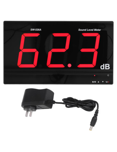 Medidor de Decibelios Hilitand 30-130dB Pantalla LCD 45.72cm