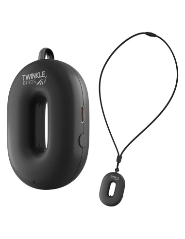 Collar Purificador de Aire Portátil Twinkle Birds JO-2001 - Ionizador Recargable