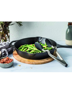 Pinzas de Cocina Dreamfarm Clongs de Silicona 25 cm Negro 2