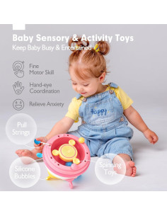 Juguete de Burbuja de Silicona Hahaland para Bebés 12-36 Meses 2