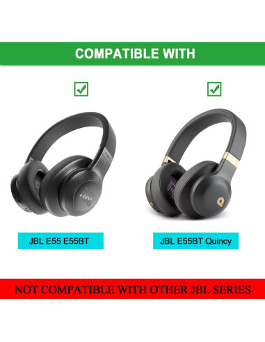 Almohadillas de Repuesto JBL E55 E55BT Quincy Gris