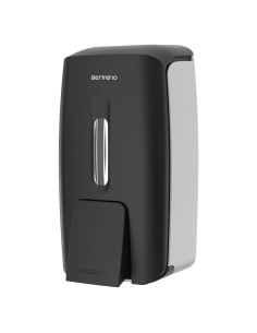 Dispensador de Jabón Manual Bertreno 800ml Montaje en Pared Negro