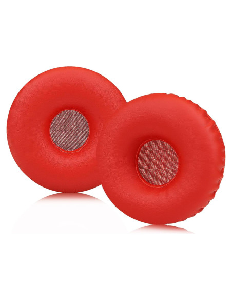 Almohadillas de Reemplazo SINOWO para Sony MDR-XB550AP Rojo