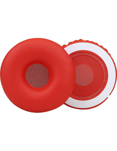 Almohadillas de Reemplazo SINOWO para Sony MDR-XB550AP Rojo