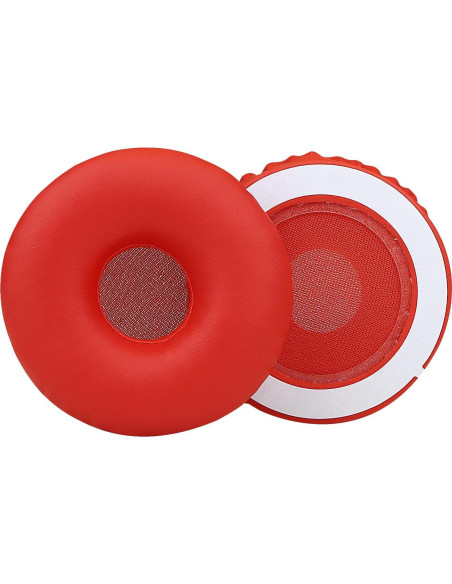 Almohadillas de Reemplazo SINOWO para Sony MDR-XB550AP Rojo