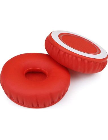 Almohadillas de Reemplazo SINOWO para Sony MDR-XB550AP Rojo