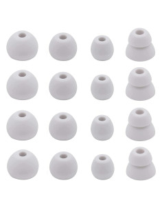 Puntas de oído BLLQ para Beats Flex - 8 pares gris claro