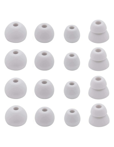 Puntas de oído BLLQ para Beats Flex - 8 pares gris claro