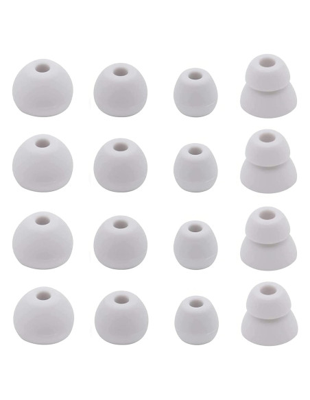 Puntas de oído BLLQ para Beats Flex - 8 pares gris claro