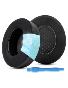 Almohadillas de Repuesto GEVO para Auriculares Beats Studio 2/3 Gel Negro