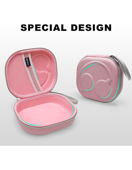 Funda Dura Rosa para Auriculares Skullcandy Crusher por DR-AMIU Funda Dura Rosa para Auriculares Skullcandy Crusher por DR-AMIU