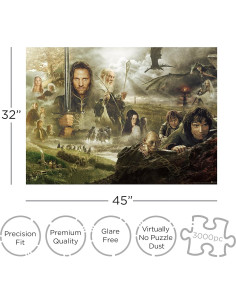 Rompecabezas 3000 Piezas Señor de los Anillos - Aquarius 2