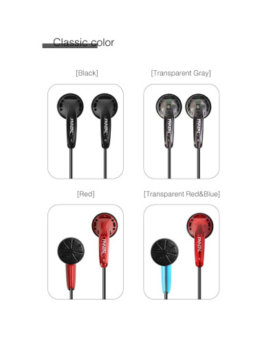 Auriculares Intrauditivos FAAEAL Iris Ancestor con Micrófono 15.4mm