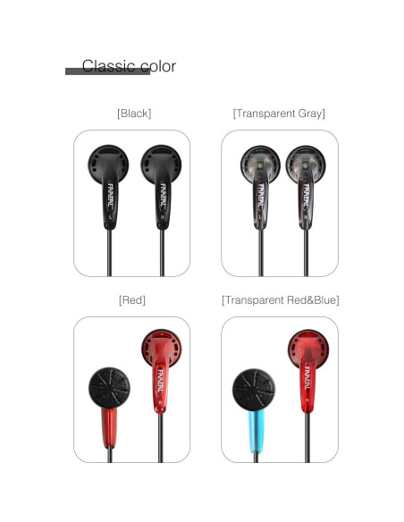 Auriculares Intrauditivos FAAEAL Iris Ancestor con Micrófono 15.4mm