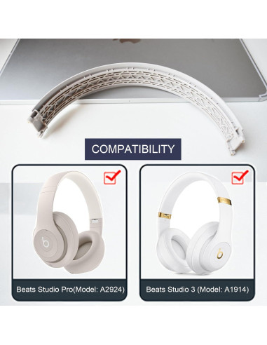 Diadema de Repuesto YzccSX para Auriculares Studio Pro Arena