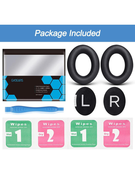 Almohadillas de Reemplazo Gvoears para Auriculares Bose 700