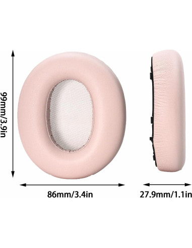 Almohadillas de Reemplazo Edifier W820NB Espuma Memoria Rosa