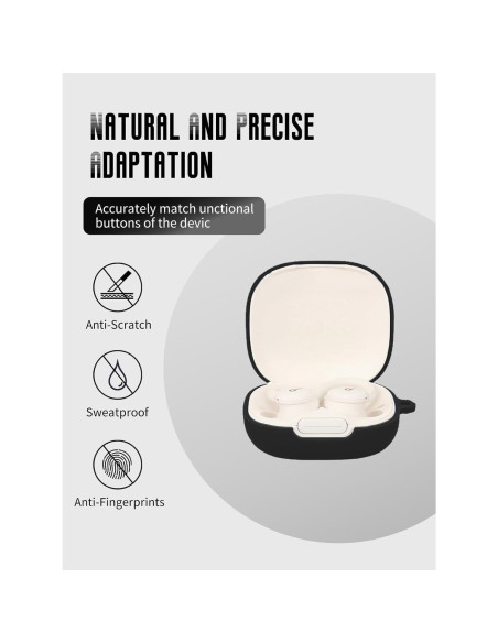 Funda Protectora de Silicona para Auriculares Soundcore Sport X20 Anker Funda Protectora de Silicona para Auriculares Soundcore Sport X20 Anker
