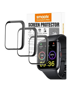 Protector de Pantalla 3D SMAATE para Smartwatch 1.7" - 3 Piezas
