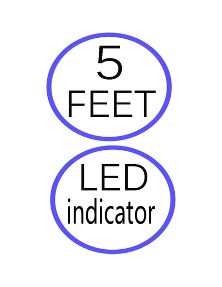 Adaptador de CA GettyPower para Auriculares Pioneer DJ HDJ-CUE1BT