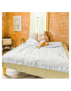 Forro de Saco de Dormir Doble Algodón Vitamin Sea 210x180 cm