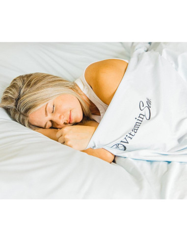 Forro de Saco de Dormir Doble Algodón Vitamin Sea 210x180 cm