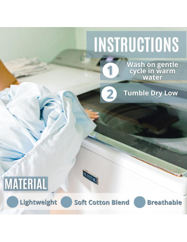 Forro de Saco de Dormir Doble Algodón Vitamin Sea 210x180 cm