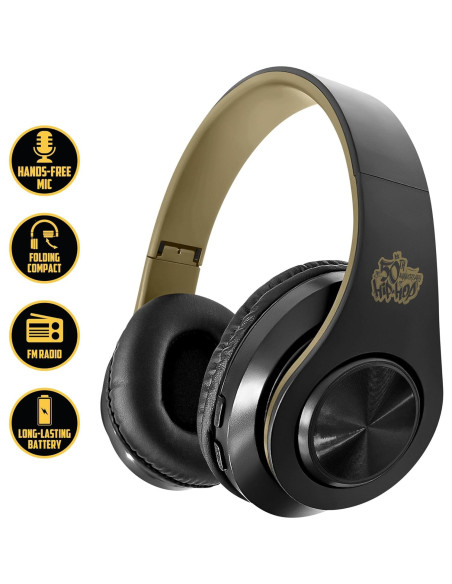 Auriculares Inalámbricos Bluetooth 5.1 Migear 50HPBT500K Negro