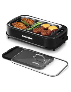 Parrilla Eléctrica CUSIMAX GR-200 1500W Antiadherente