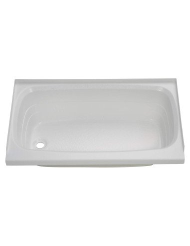 Bañera Lippert 209673 Blanca 29x61cm Drenaje Izquierdo