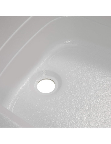 Bañera Lippert 209673 Blanca 29x61cm Drenaje Izquierdo