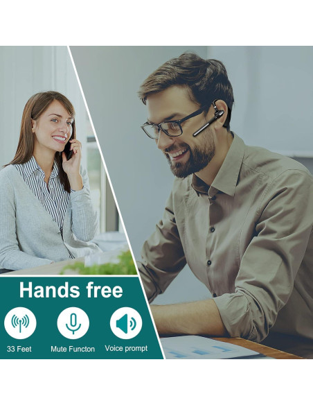 Auricular Bluetooth YIDUOKING A6S con Cancelación de Ruido ENC