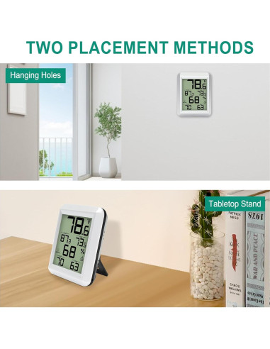 Higrómetro Termómetro Digital Urageuxy UC-WS0421 Interior