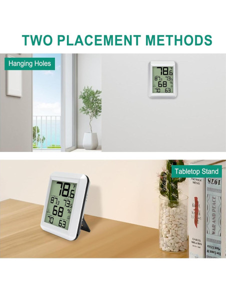 Higrómetro Termómetro Digital Urageuxy UC-WS0421 Interior