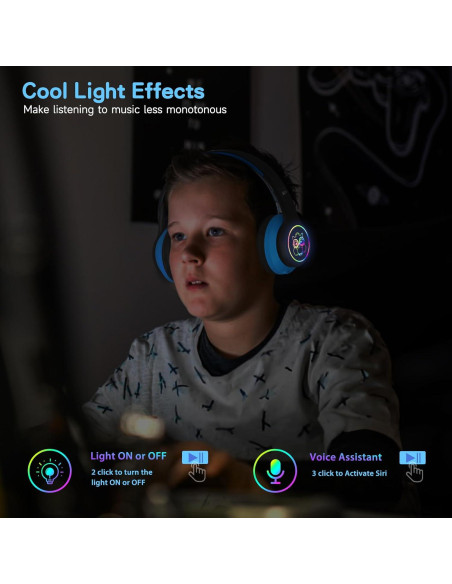 Auriculares Inalámbricos LOBKIN para Niños Bluetooth 5.4 50H