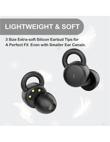 Auriculares Bluetooth Wedoking para Dormir, Inalámbricos, 24dB