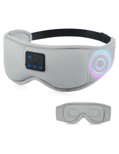 Máscara de Sueño Bluetooth Aurya 3D con Altavoces Estéreo HD
