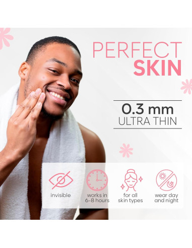 Parche Hidrocoloide para Espinillas Bloomora - 180 Unidades