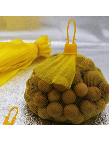 100 Bolsas de Malla Reutilizables Fulanfudi para Hervir Mariscos