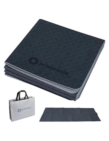 Colchoneta de Yoga Plegable Primasole Antideslizante 6mm Negra