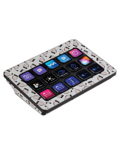 Piel de Vinilo MightySkins para Elgato Stream Deck MK.2 - Gatos Lluviosos
