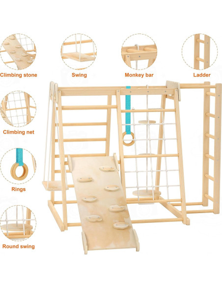 Gimnasio de Selva Wofafa para Niños - Parque Infantil Interior
